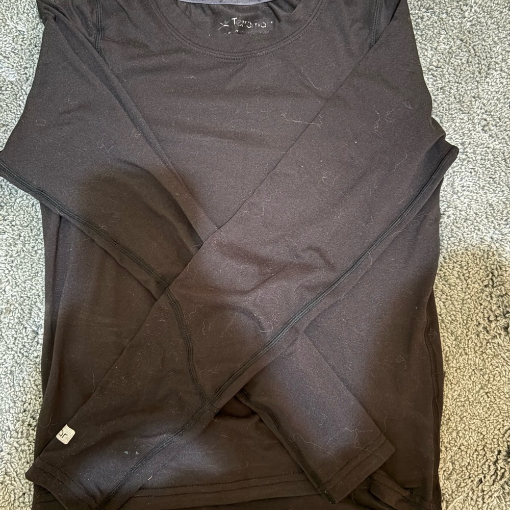 Black Long Sleeve Top